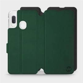 Phone Case Samsung Galaxy A20e - Design Green with Black