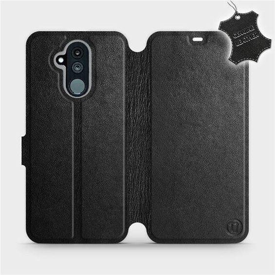 Hülle für Huawei Mate 20 Lite - Farbe Black Leather