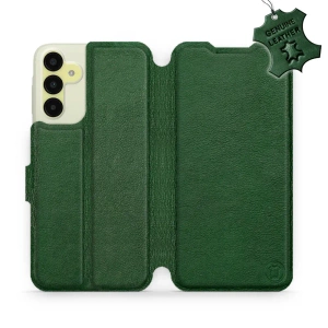 Phone Case Samsung Galaxy A15 5G - Design Green Leather