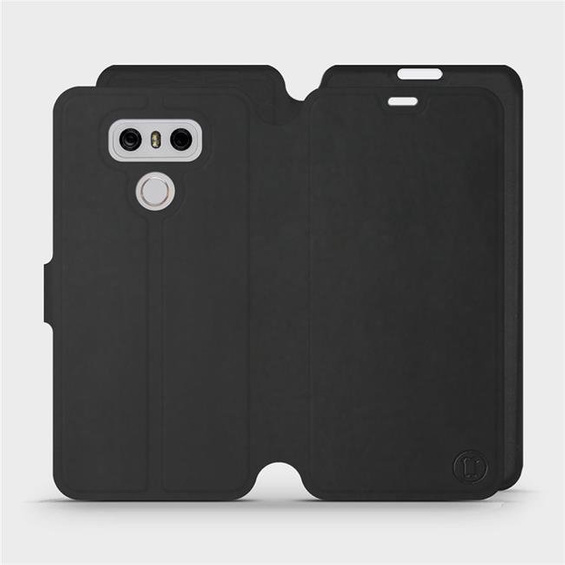 Etui Soft Touch do LG G6 - wzór Satynowa czerń