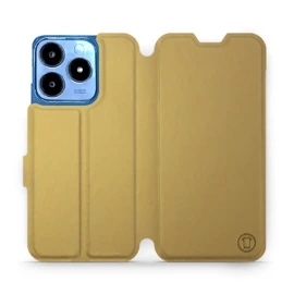 Phone Case Realme C63 - Design Gold&Orange