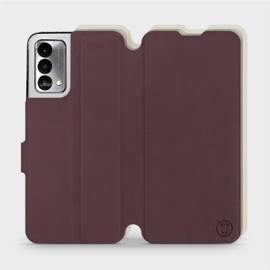Phone Case Realme GT Master Edition - Design Burgundy with Platinum