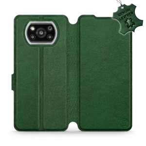 Phone Case Xiaomi POCO X3 Pro - Design Green Leather