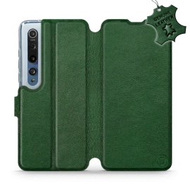 Hülle für Xiaomi Mi 10 - Farbe Green Leather