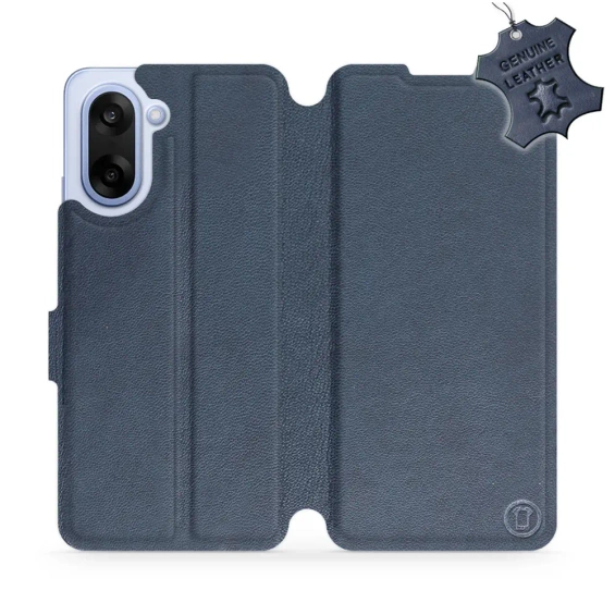 Hülle für OnePlus Nord CE5 - Farbe Blue Leather