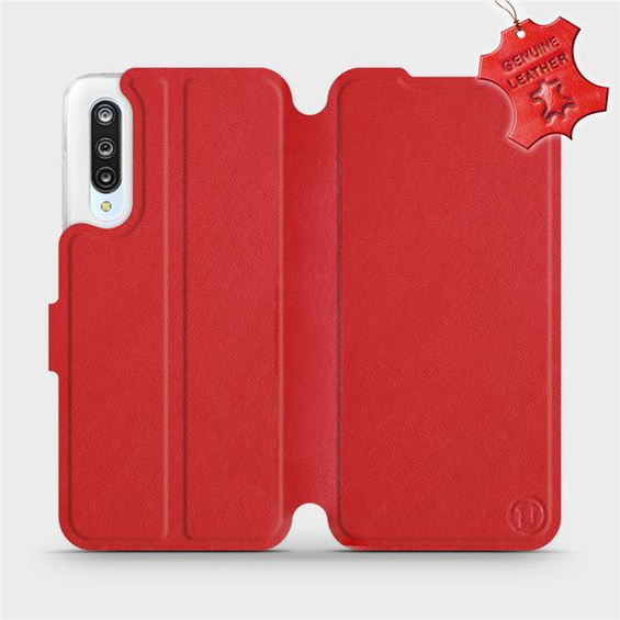 Phone Case Xiaomi Mi 9 Lite - Design Red Leather
