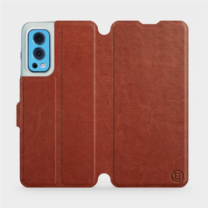 Phone Case OnePlus Nord 2 5G - Design Brown&Orange