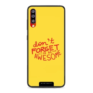 Phone Glossy Case Samsung Galaxy A70 - Design G076G
