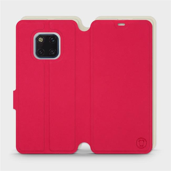 Phone Case Huawei Mate 20 Pro - Design Red with Platinum