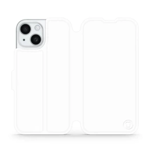 Phone Case Apple iPhone 15 - Design White&Orange