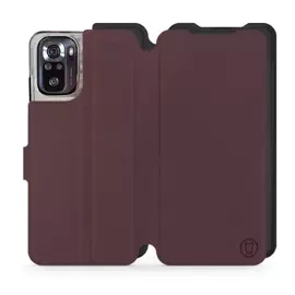 Phone Case Xiaomi POCO M5s - Design Burgundy with Black