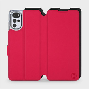 Phone Case Motorola Moto G22 - Design Red with Black