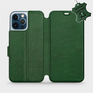 Hülle für Apple iPhone 12 Pro Max - Farbe Green Leather