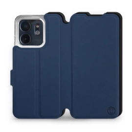 Hülle für Infinix Smart 9 - Farbe Marine mit Schwarz