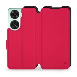 Etui Soft Touch do Huawei Nova 12 SE - wzór Żywa czerwień z czernią