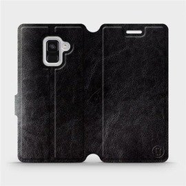 Phone Case Samsung Galaxy A8 2018 - Design Black&Gray