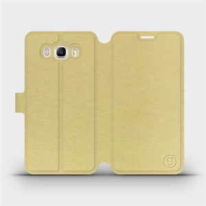 Phone Case Samsung Galaxy J7 2016 - Design Gold&Gray