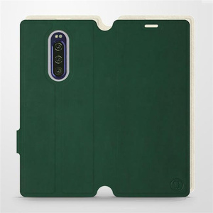 Phone Case Sony Xperia 1 - Design Green with Platinum