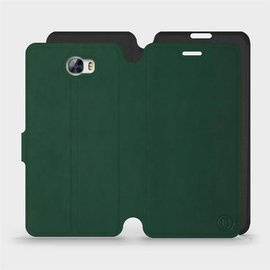 Phone Case Huawei Y6 II Compact - Design Green with Black
