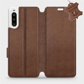 Phone Case Sony Xperia 10 II - Design Brown Leather