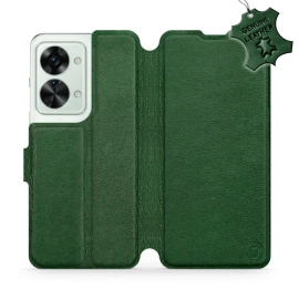 Phone Case OnePlus Nord 2T 5G - Design Green Leather
