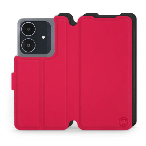Phone Case Realme Note 60 - Design Red with Black