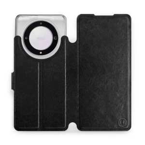 Etui do Huawei Honor Magic5 Lite 5G - wzór Black&Orange