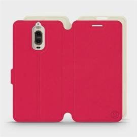 Phone Case Huawei Mate 9 Pro - Design Red with Platinum