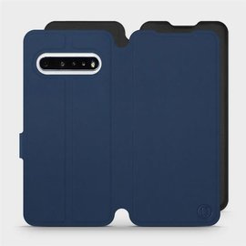 Phone Case LG V60 ThinQ 5G - Design Navy with Black