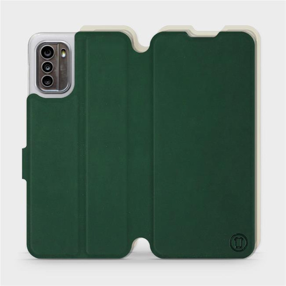 Phone Case Nokia G60 5G - Design Green with Platinum