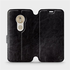 Phone Case Motorola Moto G7 Play - Design Black&Orange