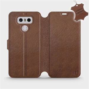 Phone Case LG G6 - Design Brown Leather