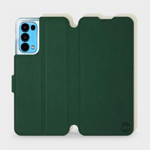 Phone Case OPPO RENO 5 5G - Design Green with Platinum
