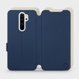 Phone Case Xiaomi Redmi Note 8 Pro - Design Navy with Platinum