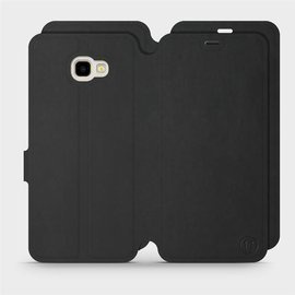 Hülle für Samsung Galaxy J4 Plus 2018 - Farbe Schwarz mit Schwarz