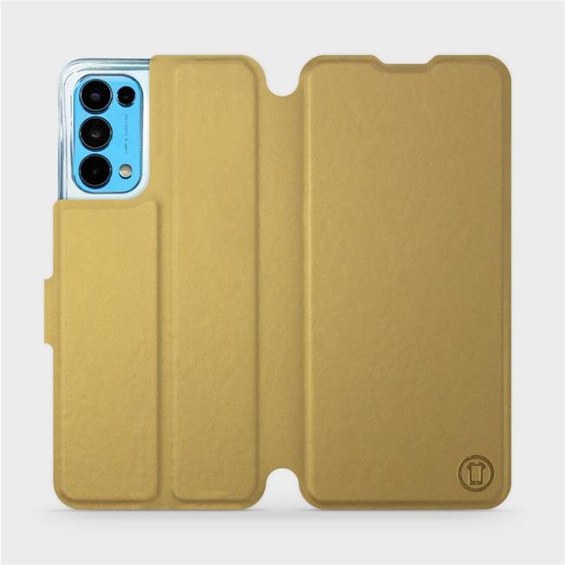 Phone Case OPPO RENO 5 5G - Design Gold&Orange