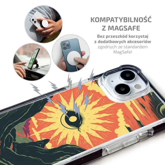 Etui MagSafe Elite Bumper Apple iPhone 15 Pro - wzór D025D