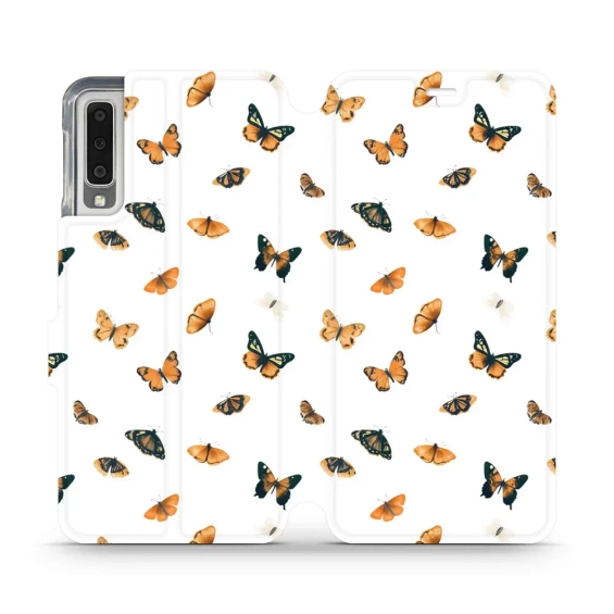 Etui do Samsung Galaxy A7 2018 - wzór MP77S