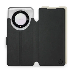 Phone Case Huawei Honor Magic5 Lite 5G - Design Black with Platinum