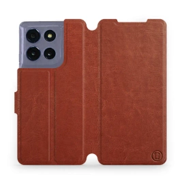 Phone Case Motorola Moto G86 5G - Design Brown&Gray