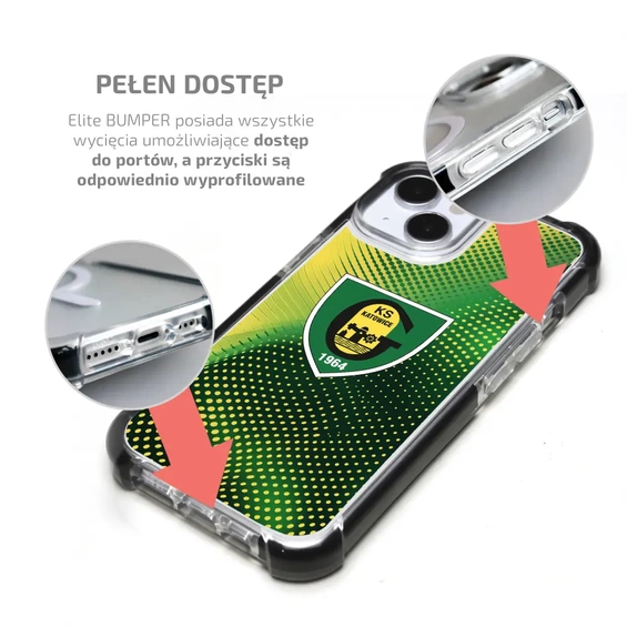 Etui MagSafe Elite Bumper Apple iPhone 17 Pro Max - wzór D14GK