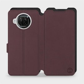 Phone Case Xiaomi Mi 10T Lite - Design Burgundy with Black