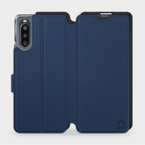 Phone Case Sony Xperia 10 IV - Design Navy with Black