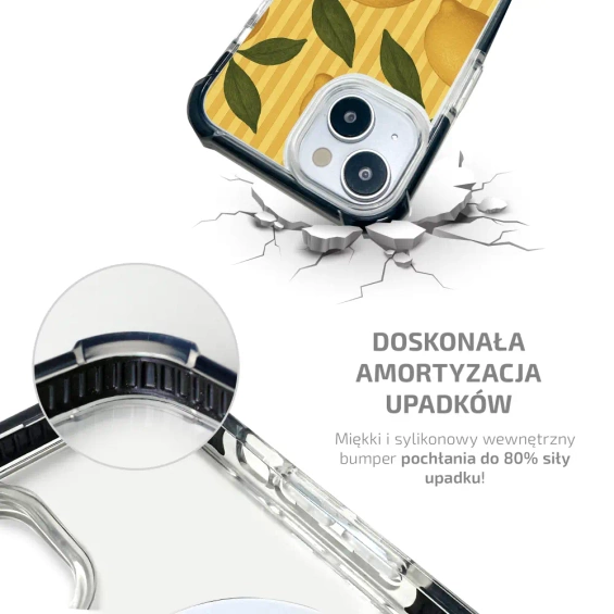 Case MagSafe Elite Bumper for Apple iPhone 15 Pro Max - Design DP81D