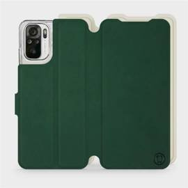 Phone Case Xiaomi Redmi Note 10 - Design Green with Platinum