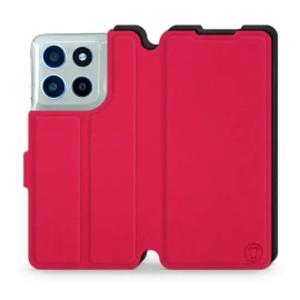 Phone Case Motorola Moto G56 5G - Design Red with Black