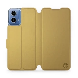 Phone Case Motorola Moto G34 5G - Design Gold&Gray