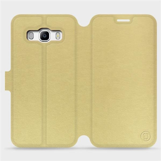 Phone Case Samsung Galaxy J5 2016 - Design Gold&Orange