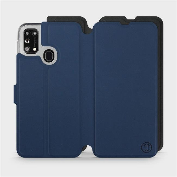 Phone Case Samsung Galaxy M31 - Design Navy with Black