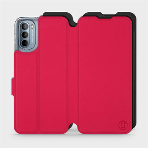 Phone Case Motorola Moto G31 - Design Red with Black